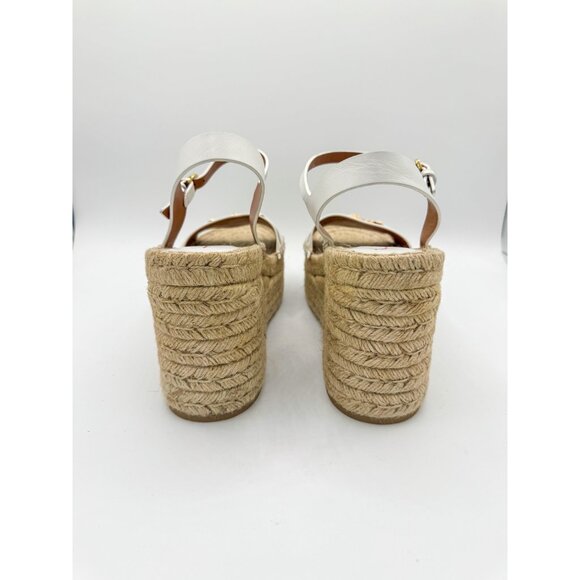 Versace Women's Medusa Espadrille Wedge Sandals - Picture 6 of 9